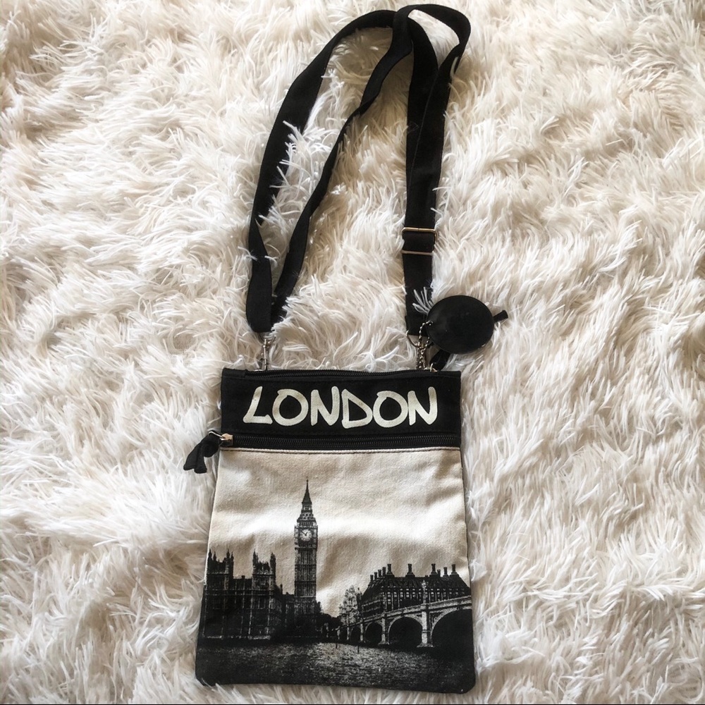 Black and white bag